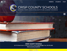 Tablet Screenshot of crispschools.org